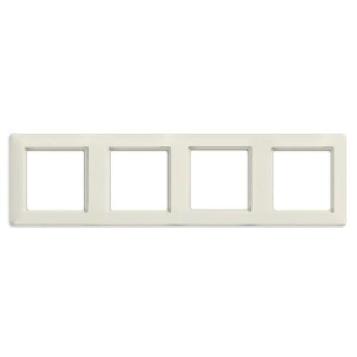 Рамка 4 поста (слоновая кость) ECO Profi JUNG