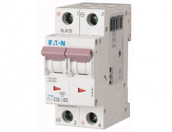 Автоматический выключатель 2п C32 6.0kA PL7 EATON/MOELLER (264905)