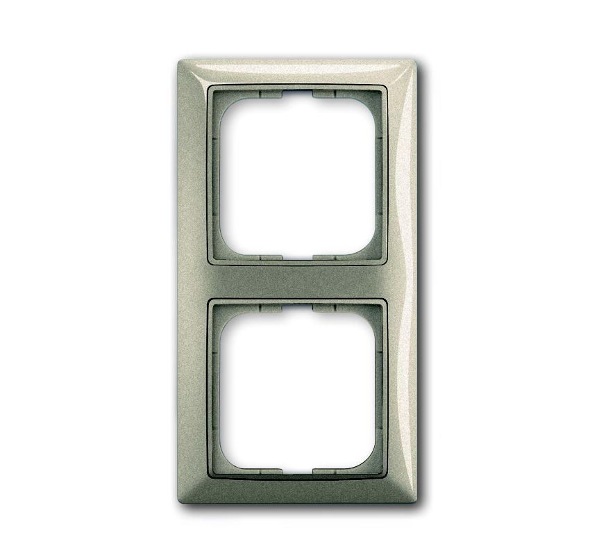 Рамка 2 поста 2512-93 (шампань) Basic 55 ABB