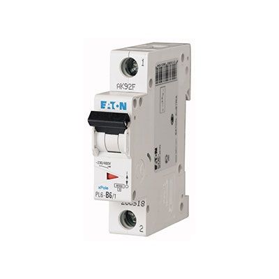 Автоматический выключатель 1п C6 6.0kA PL6 EATON (286530)