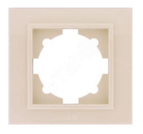 Рамка 1 пост (крем) TRELB Zena АВВ