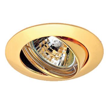 Светильник точечный поворотный CAMELO 51 1 04 50Вт GU5.3 Ø84мм Øотв.72мм IP20 КОМТЕХ золотой