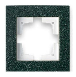 Рамка 1 пост (малахит) СТИЛЬ-ЭЛИТ BYLECTRICA