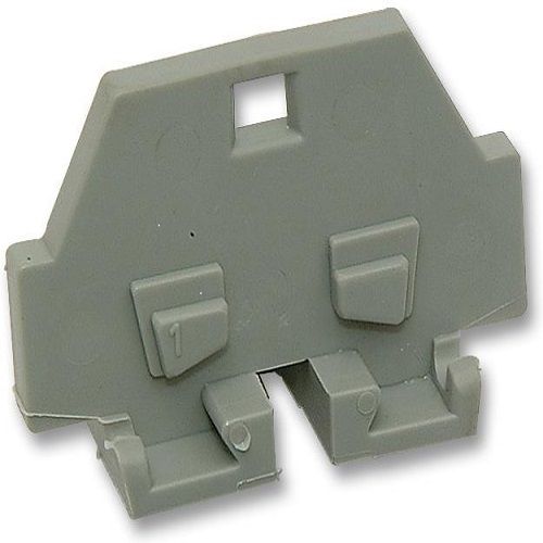 Торцевая MINI пластина для серии 261 под винт WAGO (261-361)