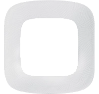 Рамка 1 пост (тиснение белое) Valena Allure Legrand (754371)