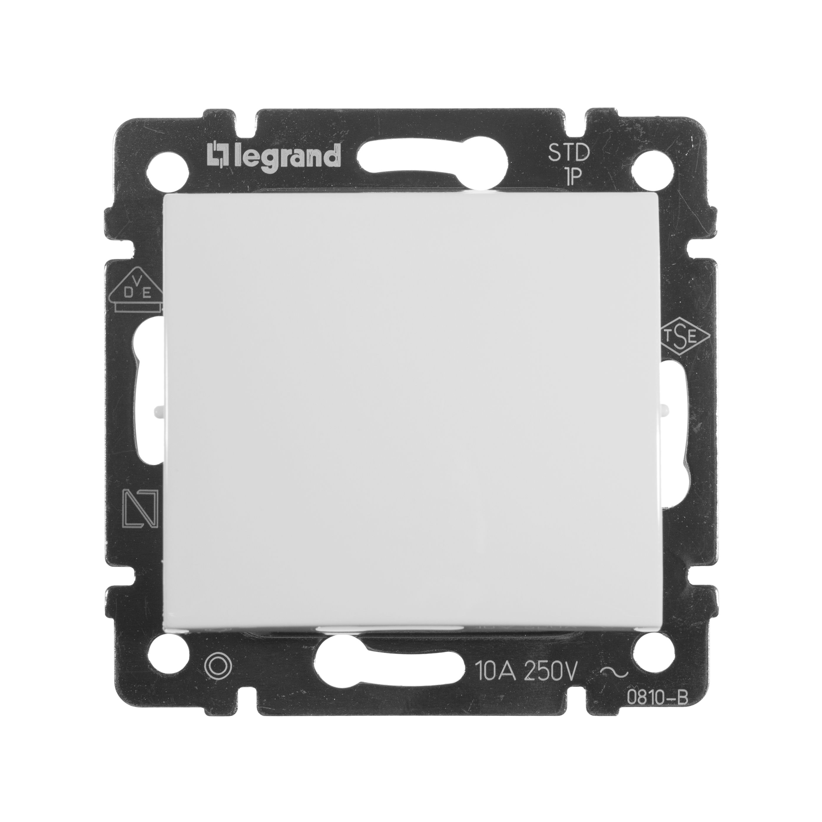 Кнопка 10А 230В (белый) Valena Classic Legrand (774411)