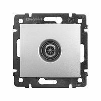 Розетка TV-1 звезда 1.5дБ 2400МГц (алюминий) Valena Classic Legrand/Daccord (770129)