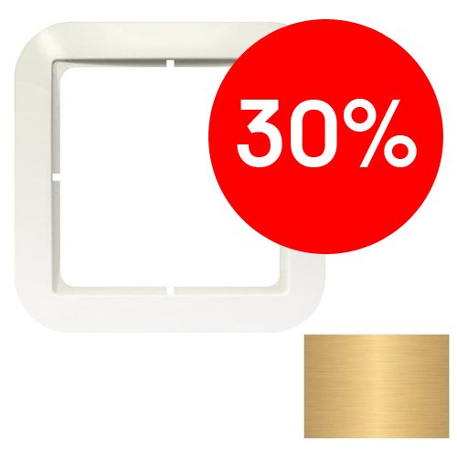 Рамка 1 пост (золото) DELTA VITA Siemens (5TG1171) УЦЕНКА