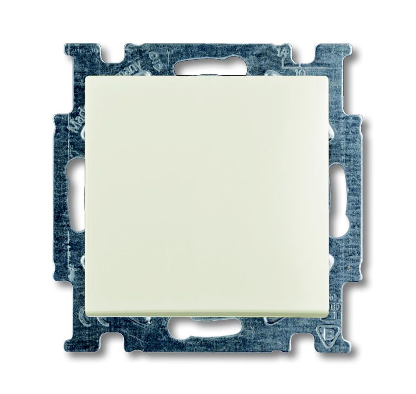 Выключатель 1кл 2006/1 UC-96 (шале-белый) Basic 55 ABB
