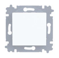 Выключатель 1кл (белый/ледяной) Levit ABB