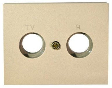 NIE 8450 AR Накладка TV-R розетки (песочный) Olas АВВ
