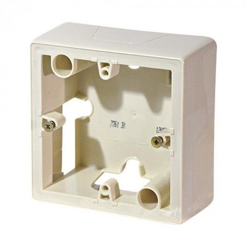 Короб для наружного монтажа 1 пост (слоновая кость) Valena Classic Legrand (776131)