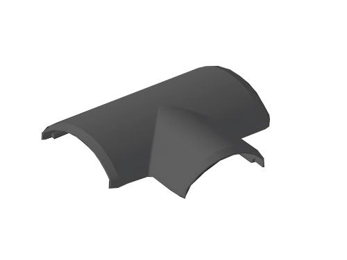 Тройник для кабель-канала LO75 75x18мм (темно-серый) 8874 (LB) KOPOS 8595057662308