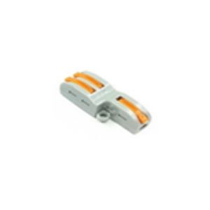 Клемма соединительная рычажковая 1 пин левый -2 Пин проходная провод 4мм2 XY 222-L-1-2 SINEYI