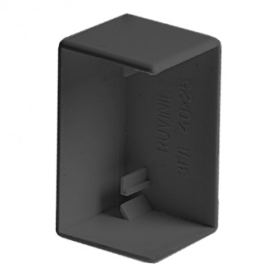 Заглушка для кабель-канала 60х40мм (черный) Ruvinil 