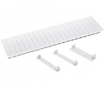 Заглушка на 12 модулей (белая) ИЭК