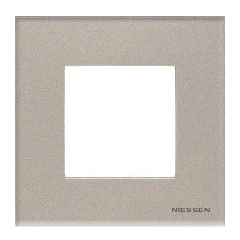 Рамка 1 пост 2-модульная N2271 CH (брызги шампанского стекло) Zenit ABB