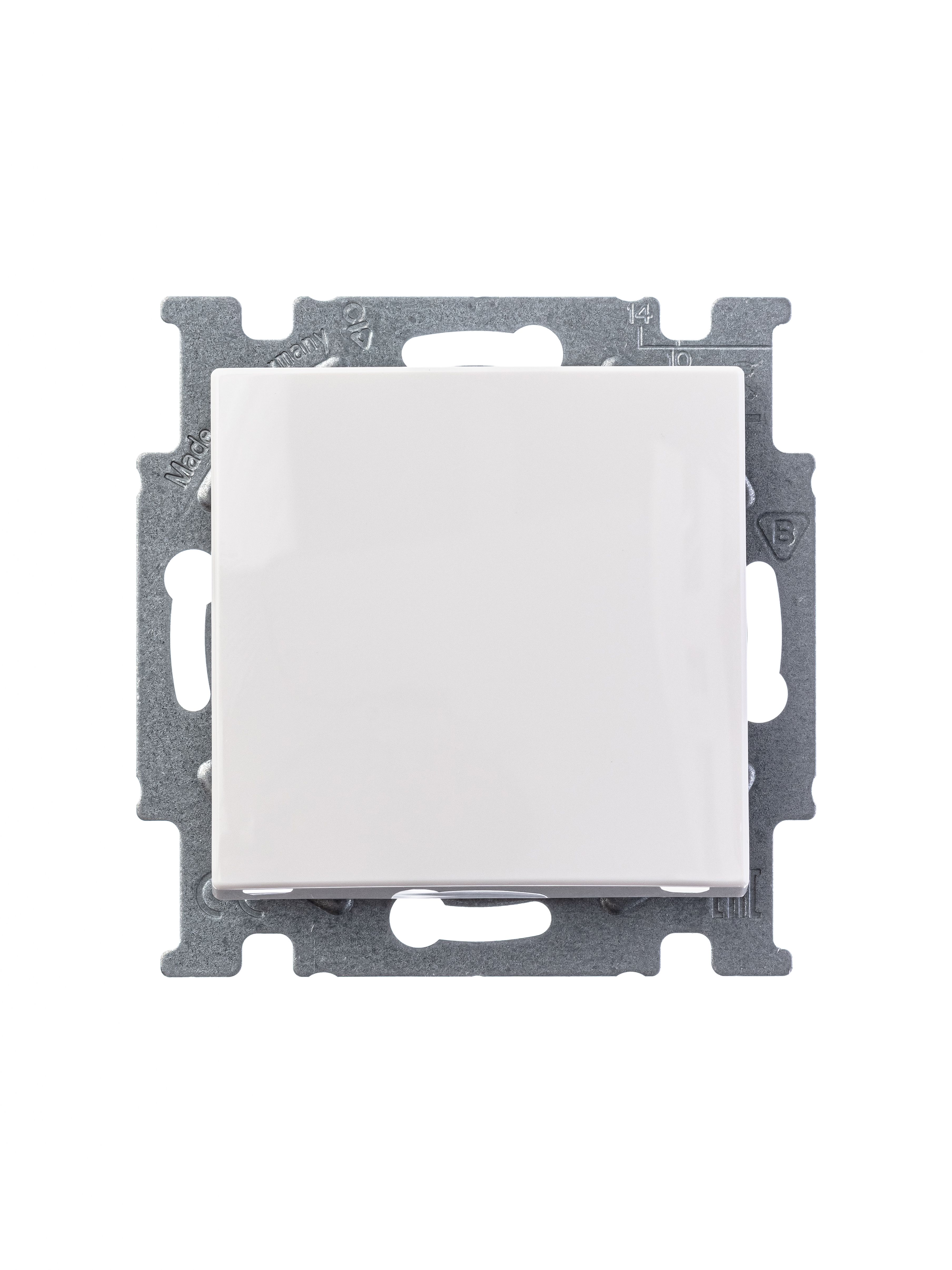 Переключатель 1кл промежуточный 2006/7 UC-94 (альпийский белый) Basic 55 ABB