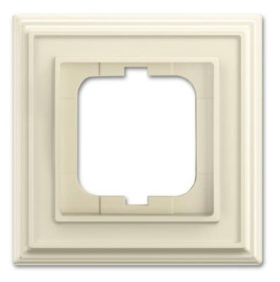 Рамка 1 пост 1721-832-500 (слоновая кость) Династия ABB