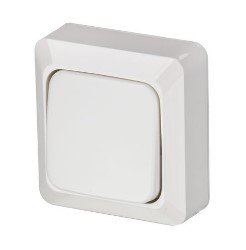 Переключатель ОУ 1кл 16А IP21 (белый) Jussi 1066A4 ABB