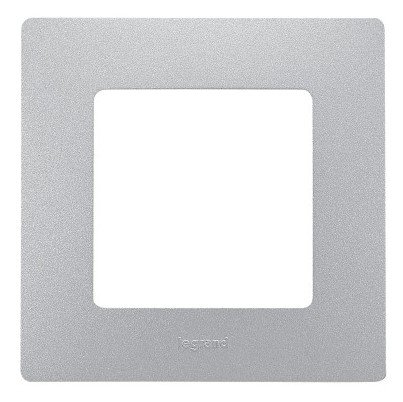 Рамка 1 пост (алюминий) Etika Legrand/Daccord/ИЭК (672551)