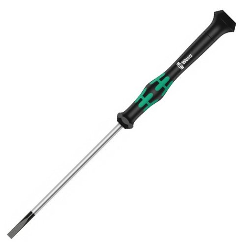 Отвертка шлицевая для электроники 0.4x2.5x80мм WE-118008 Kraftform Micro 2035 WERA