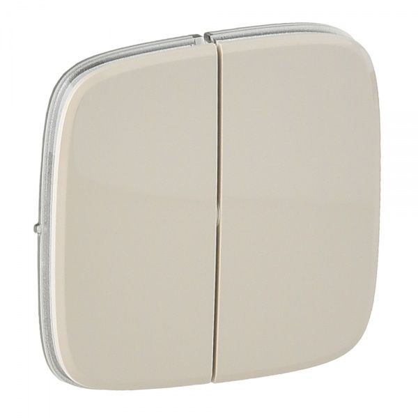 Клавиша выключателя 2кл (слоновая кость) Valena Allure Legrand (755026)
