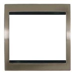 NIE 8471 AL Рамка 1 пост (полированная сталь) Olas АВВ