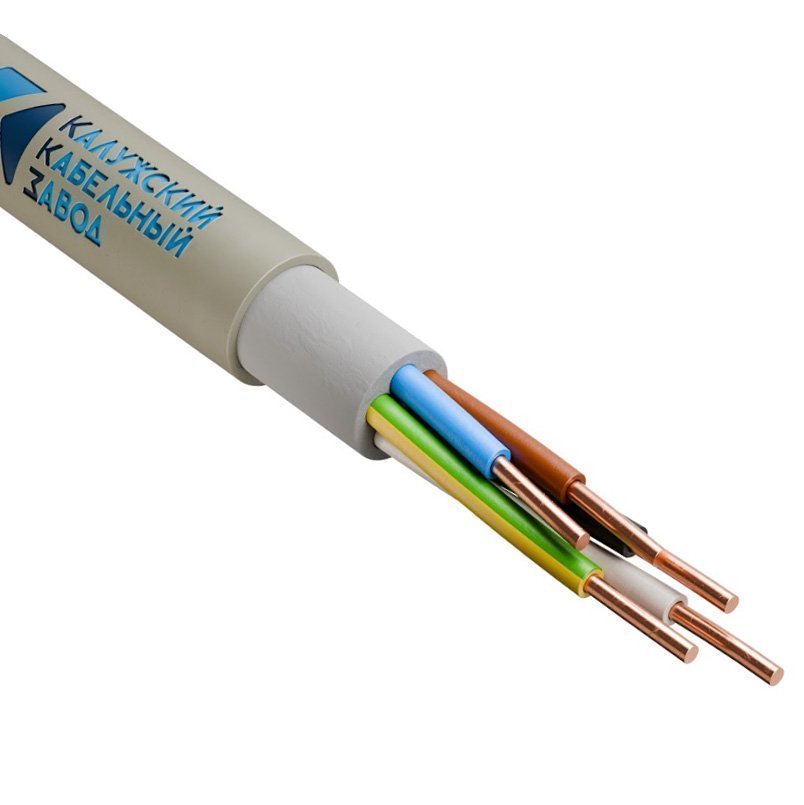 Кабель силовой NUM-J 5х1.5 Калужский кабельный завод (ККЗ) (ТУ по ГОСТ)