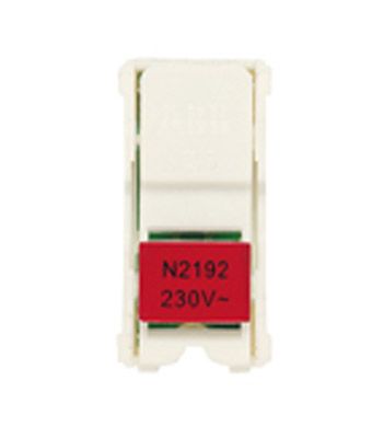 Блок светодиодной подсветки для переключателей N2192 RJ (цвет цоколя красный) Zenit ABB