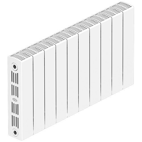 Радиатор биметаллический 10 секций боковое подключение SUPReMO 500 RIFAR G3/4”