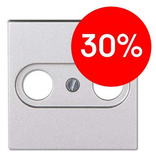 Накладка для розетки TV-FM (алюминий) ECO Profi JUNG