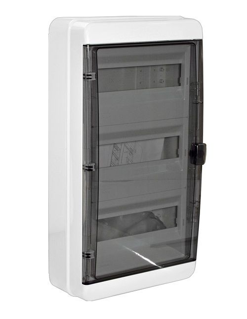 бокс tdm щрн-п-36 ip40 пластик. , ip65,. щит 36 модулей навесной abb мистраль 41. бокс шнайдер ip 65. бокс пластиковый 36 модулей.