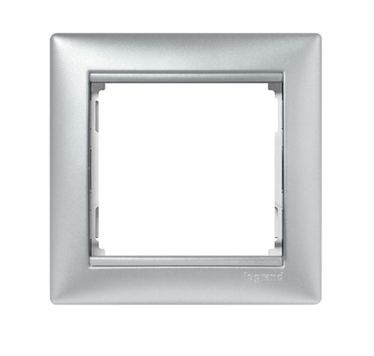 Рамка 1 пост (алюминий) Valena Classic Legrand (770151)