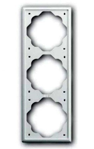 Рамка 3 поста 1723-74 (альпийский белый) Impuls ABB