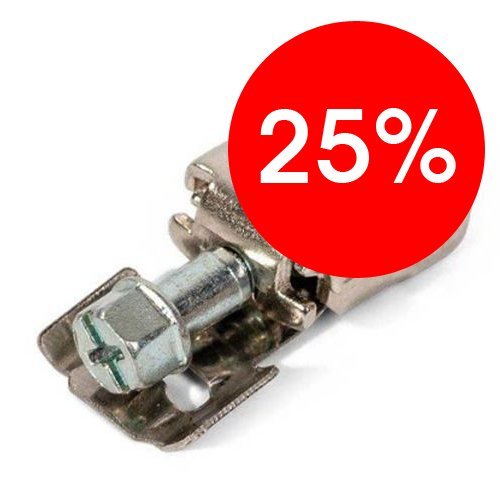 Замок червячный нержавеющая сталь LK-9/W2 Fortisflex