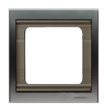 NIE 8471 AР Рамка 1 пост (перламутровый металлик) Olas АВВ