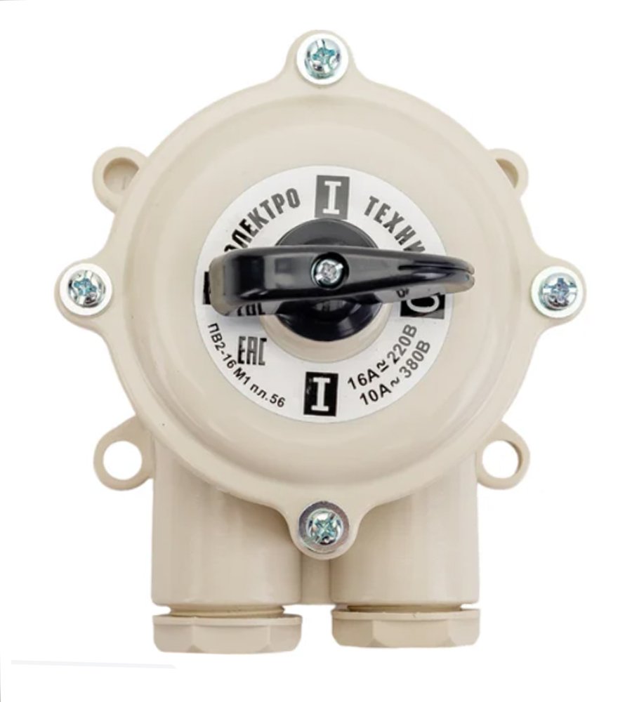 Кулачковые переключатели в корпусе