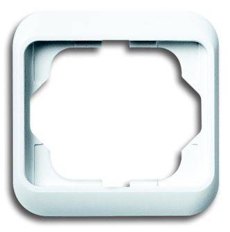 BJE Рамка 1 пост (белая матовая) Alpha Nea АВВ