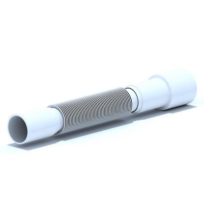 Гибкая труба без гайки 40х40/50 800мм АНИ пласт K406