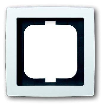 BJE Рамка 1 пост (альпийский белый) Solo/future (1754-0-4536)