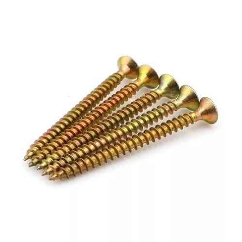 Саморез универсальный жёлтый цинк 3.5х45 SG (9шт) Tech-Krep 102485