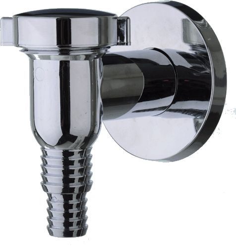 Клапан обратный для стиральной машины (хром) TERMA 10092 