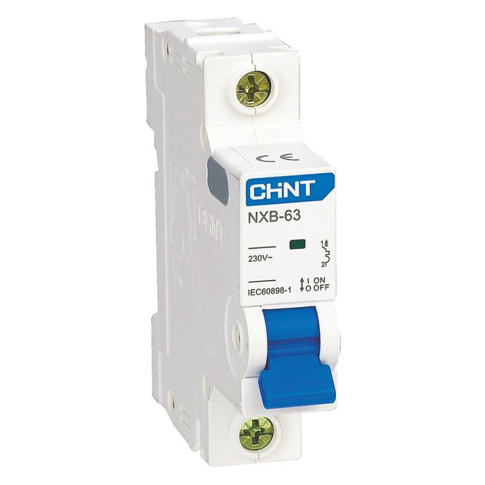 Автоматический выключатель 1п C6 4.5кА NXB-63S (R) CHINT (296708)