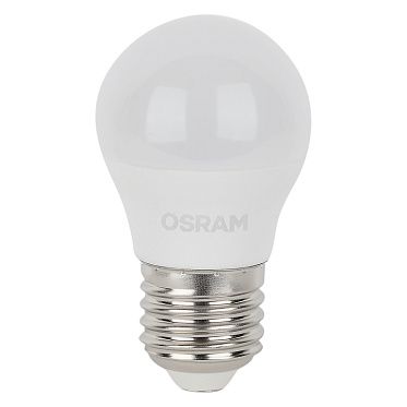 Лампа светодиодная шар LS CLP 40 5W/865 170-250V FR E27 470lm d45x79 40000h матовый OSRAM
