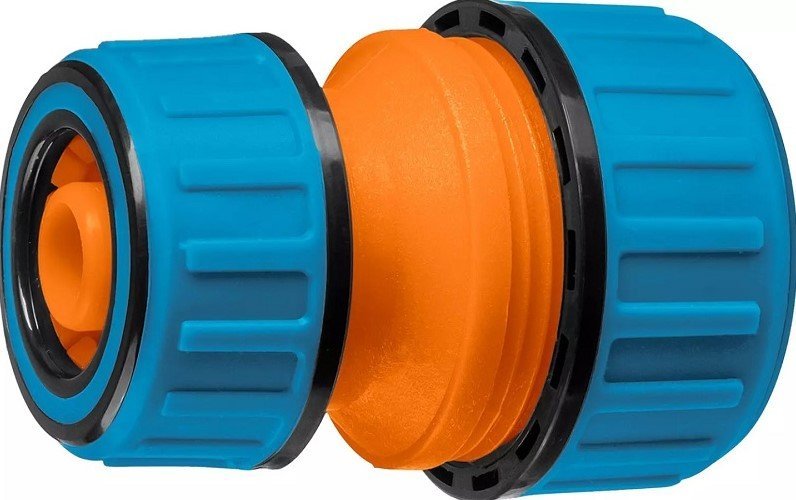 Муфта ремонтная 1/2" x 3/4" переходная для шланга из ударопрочного пластика PROLine TM-X GRINDA