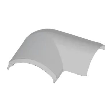 Угол плоский для кабель-канала LO50 50x14мм (светло-серый) 8843 (KB) KOPOS