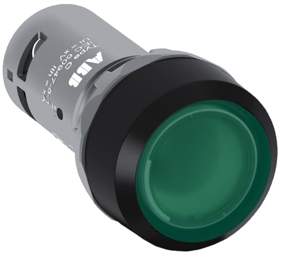 Кнопка СP1-13G-10 зеленая АВВ