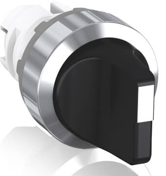 Переключатель M3SS1-20B (короткая ручка) 3-х позиционный без подсветки (только корпус) с фиксацией ABB ФЛ