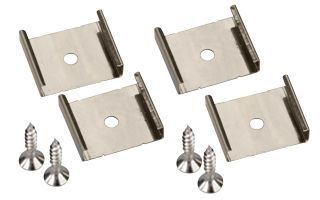 Держатель для профиля SL-SLIM-H13 (комплект: 4 держателя 4 шурупа) сталь Arlight